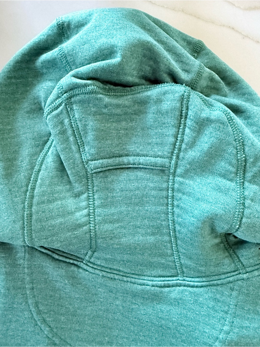 Patagonia Women's Teal Quarter-Zip capeline base layer - Picture 3 of 5